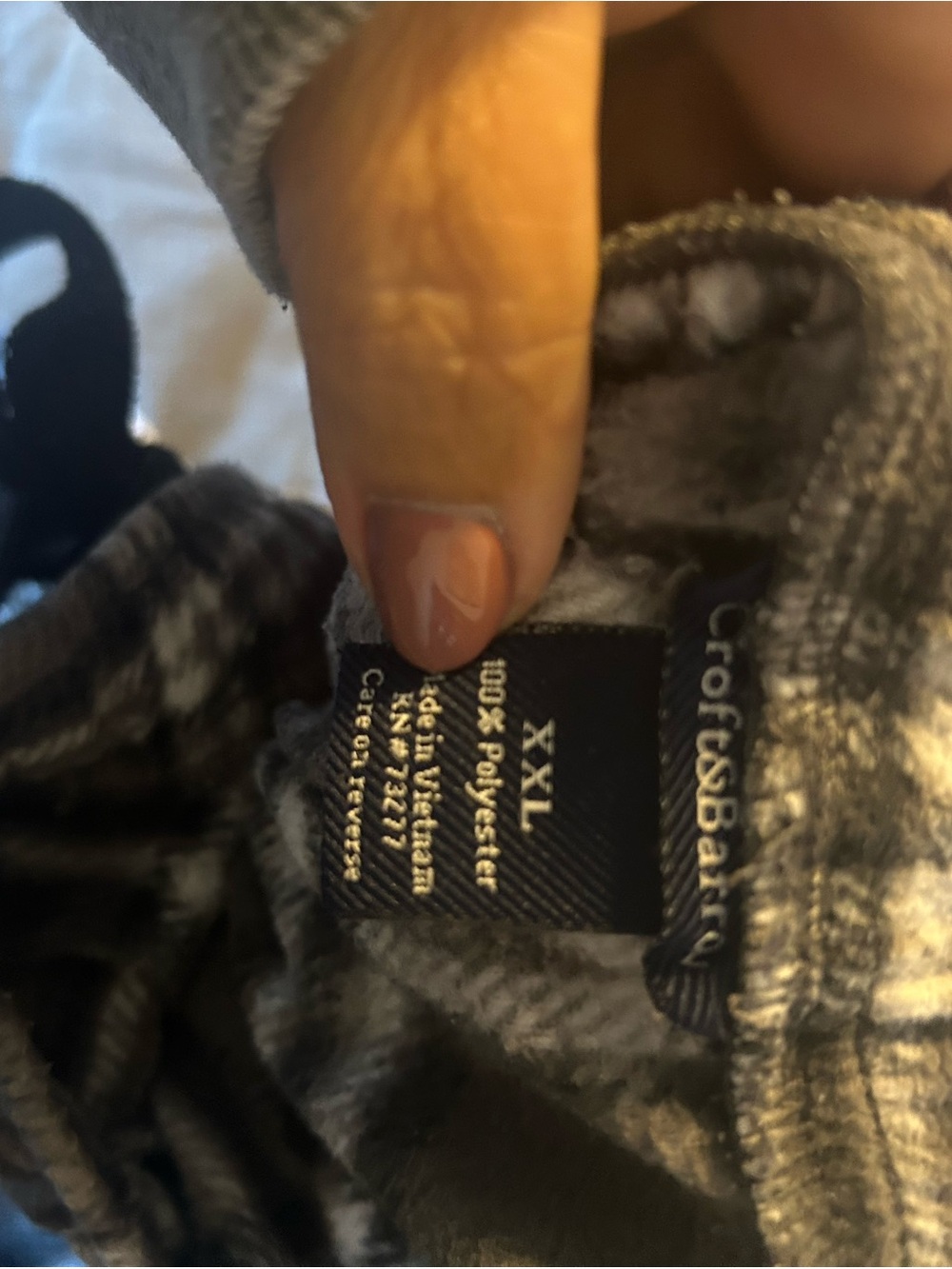 Mixed Plaid Flannel Lounge Pants - Assorted Colors size XL - Picture 8 of 11